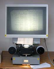 Lesegert fr Microfilme